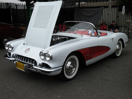 white corvette